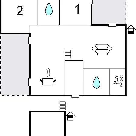Gorgeous In Lembruch-duemmer With Kitchen * Lembruch